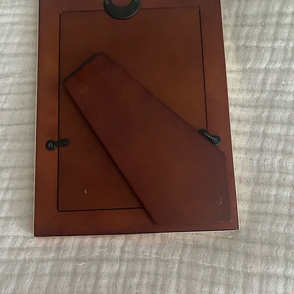 PhillipWhitneyLTD Silverplate and Hand Finished Hardwood 5x7” Picture Frame - Picture 2 of 4